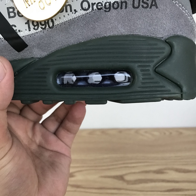 OFF-White  Nike Air Max 90 Gris