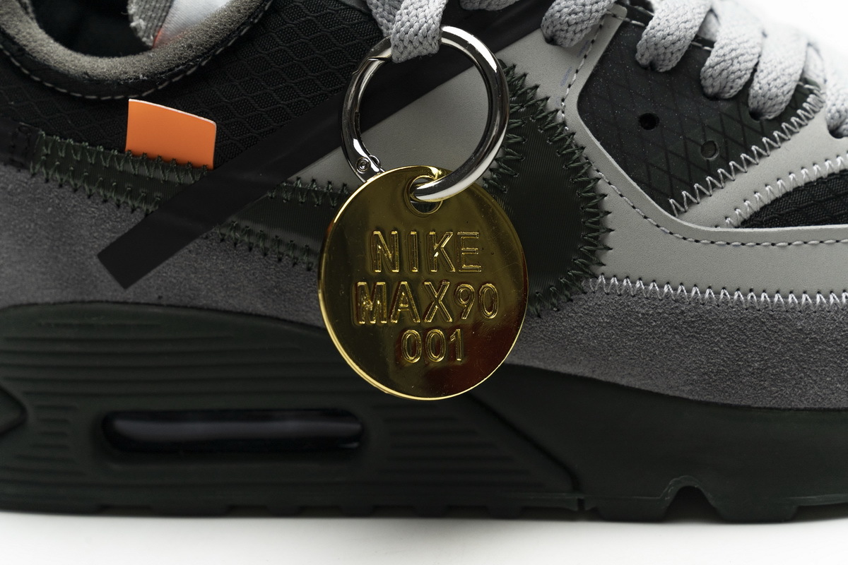 OFF-White  Nike Air Max 90 Gris