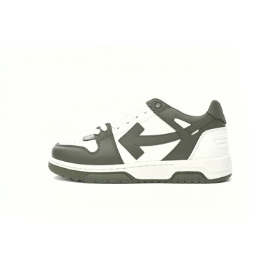 OLIA18 9S23LEA00 15901 FF-WHITE Out Of Military Green White 01