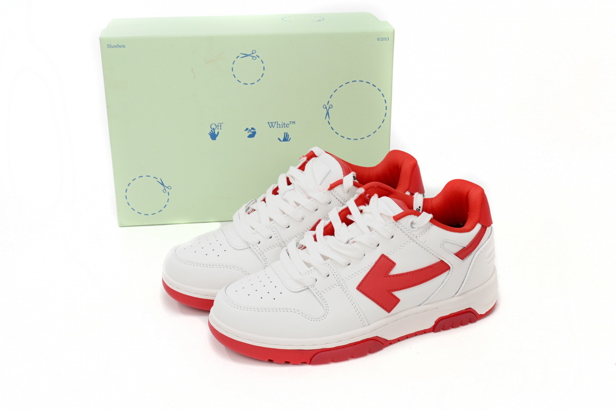  OFF WHITE Out Of Office White Red OMIA189 C99LEA00 10125