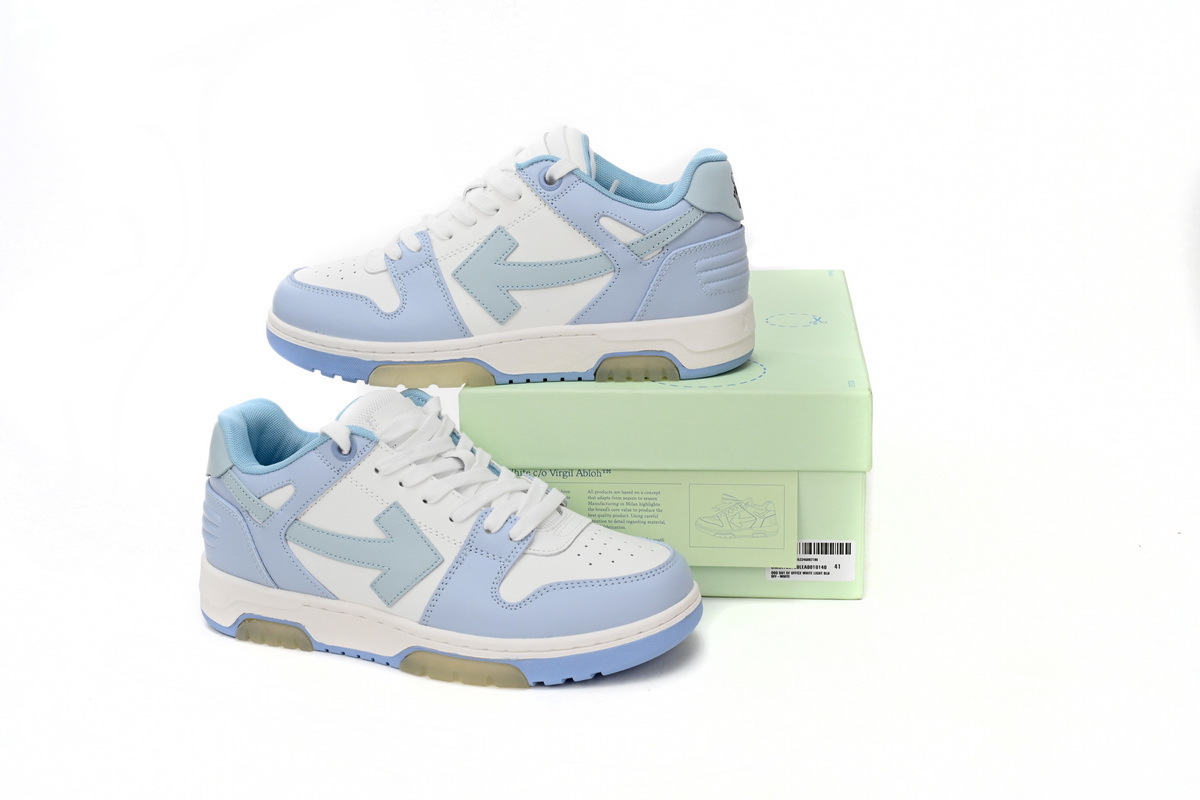  OFF WHITE Out Of Office Blue Purple White OMIA189 C99LEA00 10140
