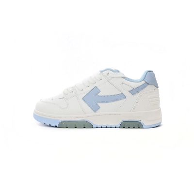  OFF-WHITE Out Of Office Bleu ciel et blanc OMIA189 C99LEA00 10145 01