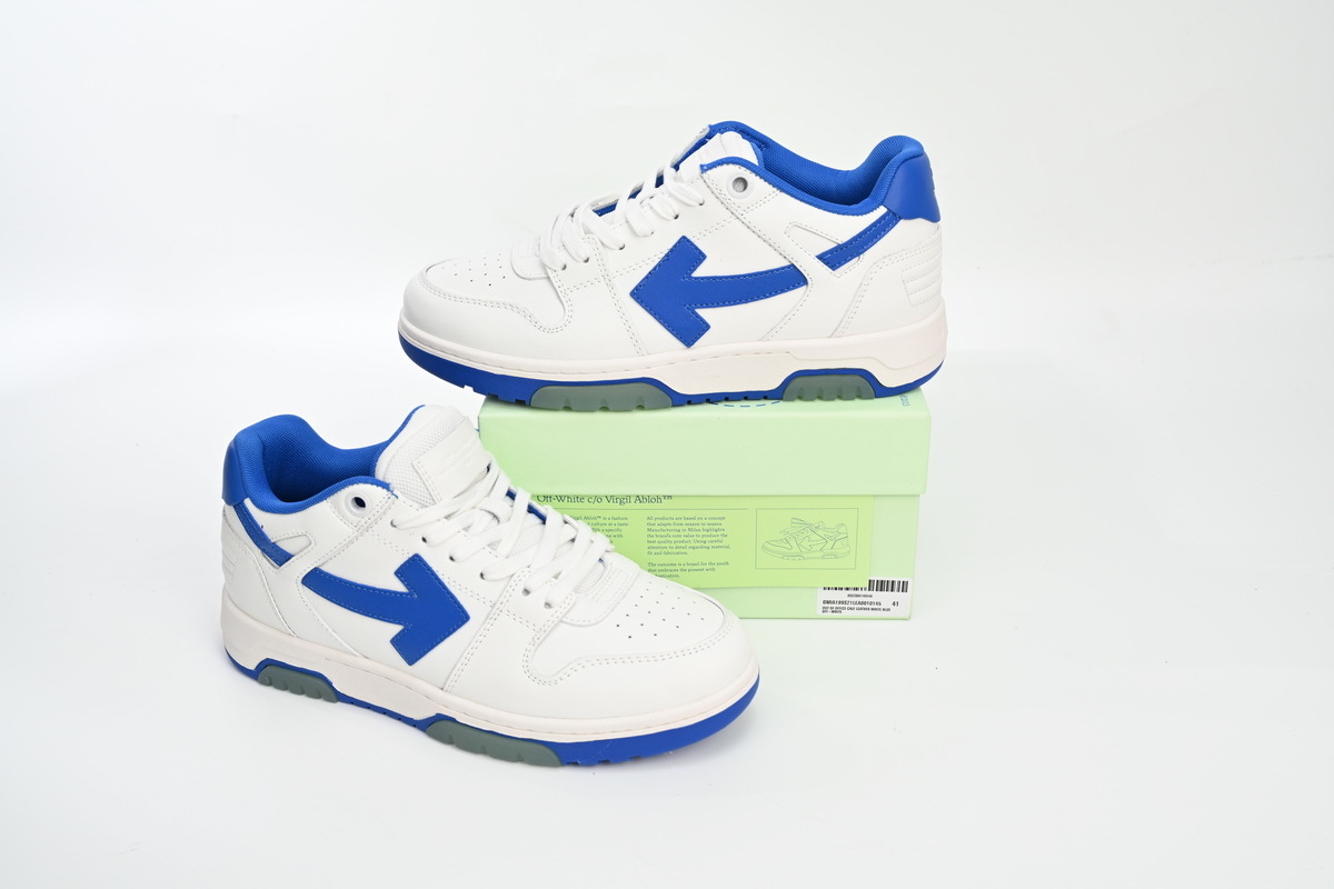 OFF WHITE Out Of Office White Light Blue OMIA189 C99LEA00 10145