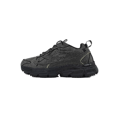 OMIA189S21 LEA004 1001 FF-WHITE Out Of Black Glitter 01