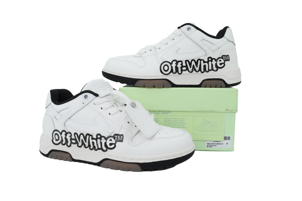 OMIA189S 22LEA004 0110 FF-WHITE Out Of White Print