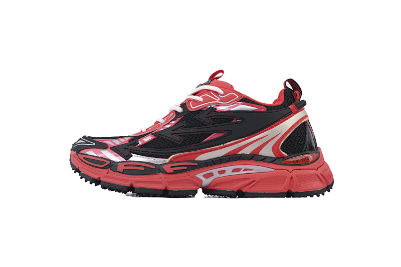 OMIA295V24 FAB00 11025 FF-WHITE Out Of Black Red