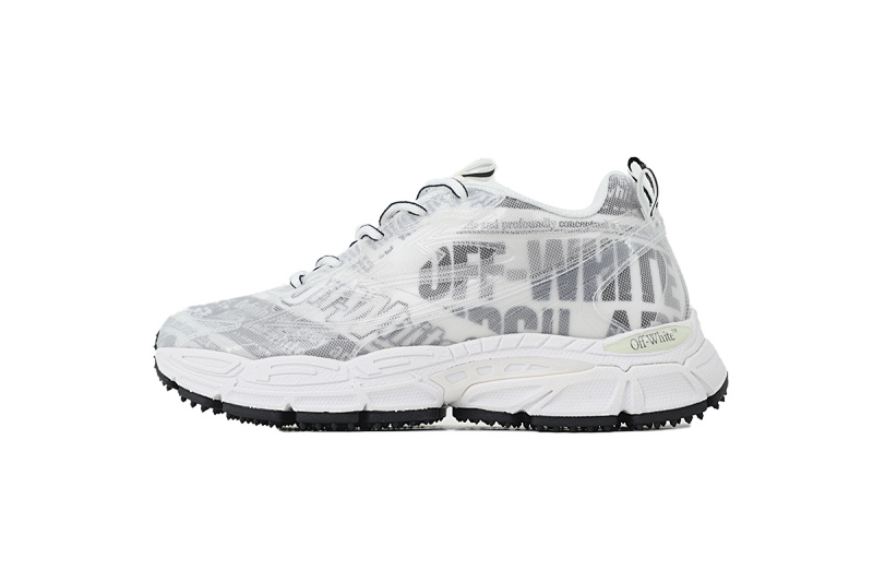 OWIA289F 25LEA001 0055 FF-WHITE Out Of White Printed Pattern