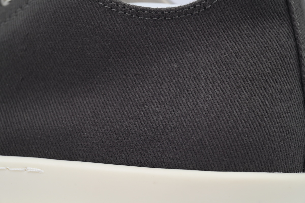 Rick Owens Grey Black Silk Surface