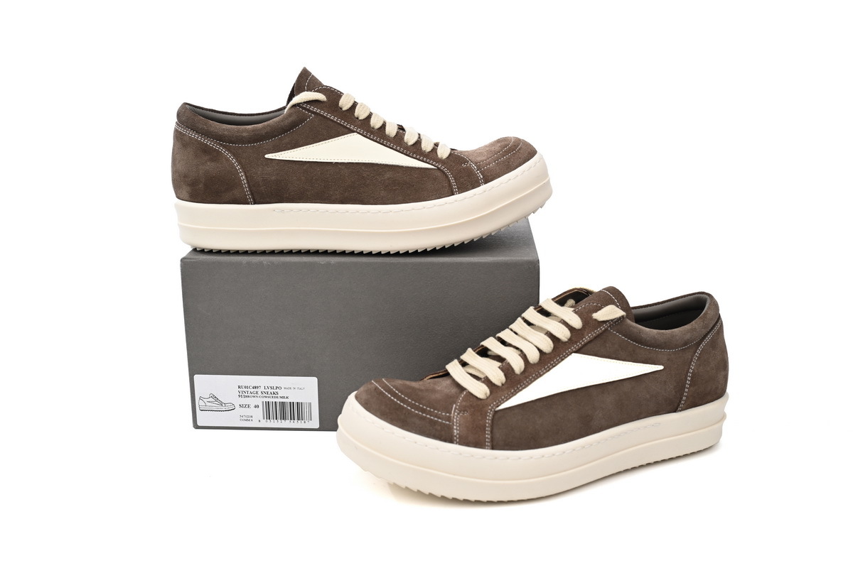  RICK OWENS Black Brown RU02B2897 LPOLPO-3411
