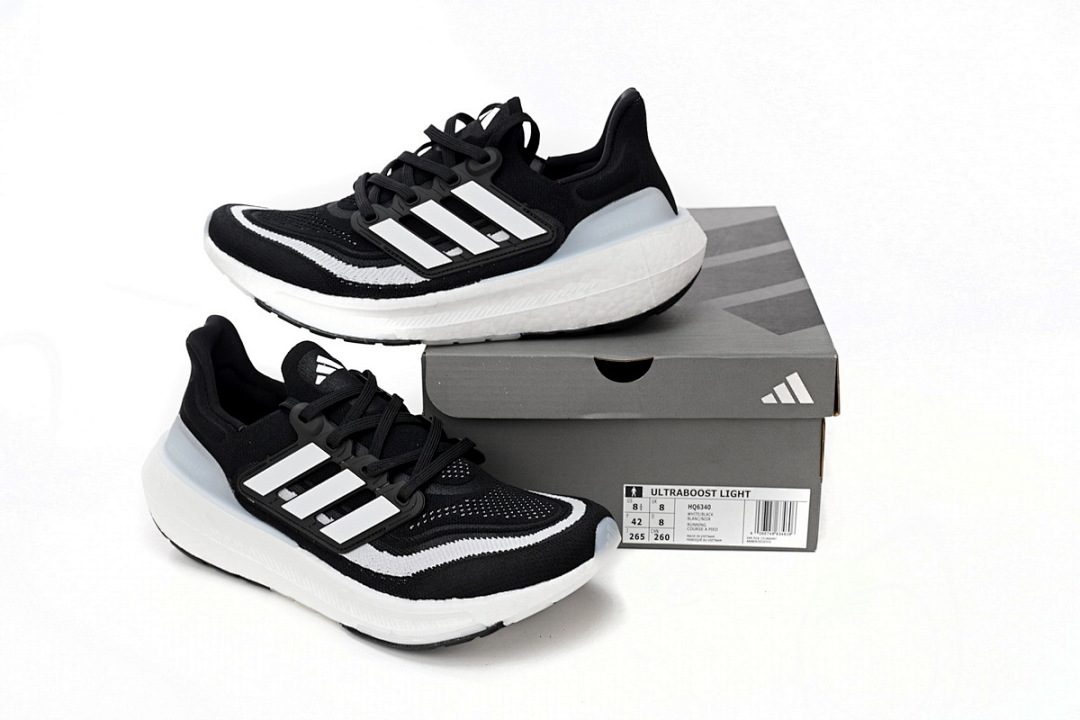 Adidas Ultra Boost 2023 LIGHT Black And White HQ6340