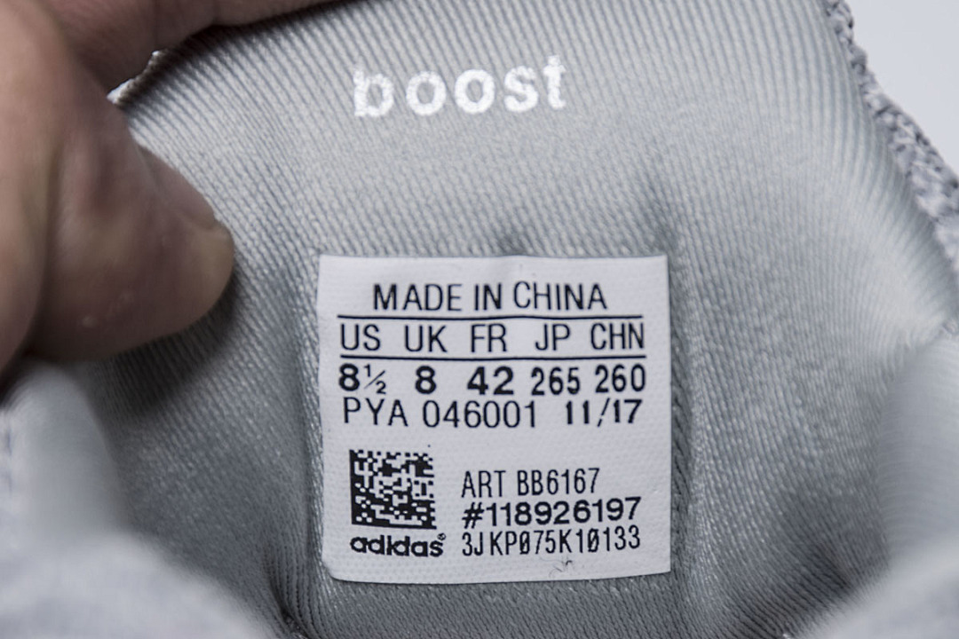 Adidas Ultraboost 4.0 Grey White Sneaker
