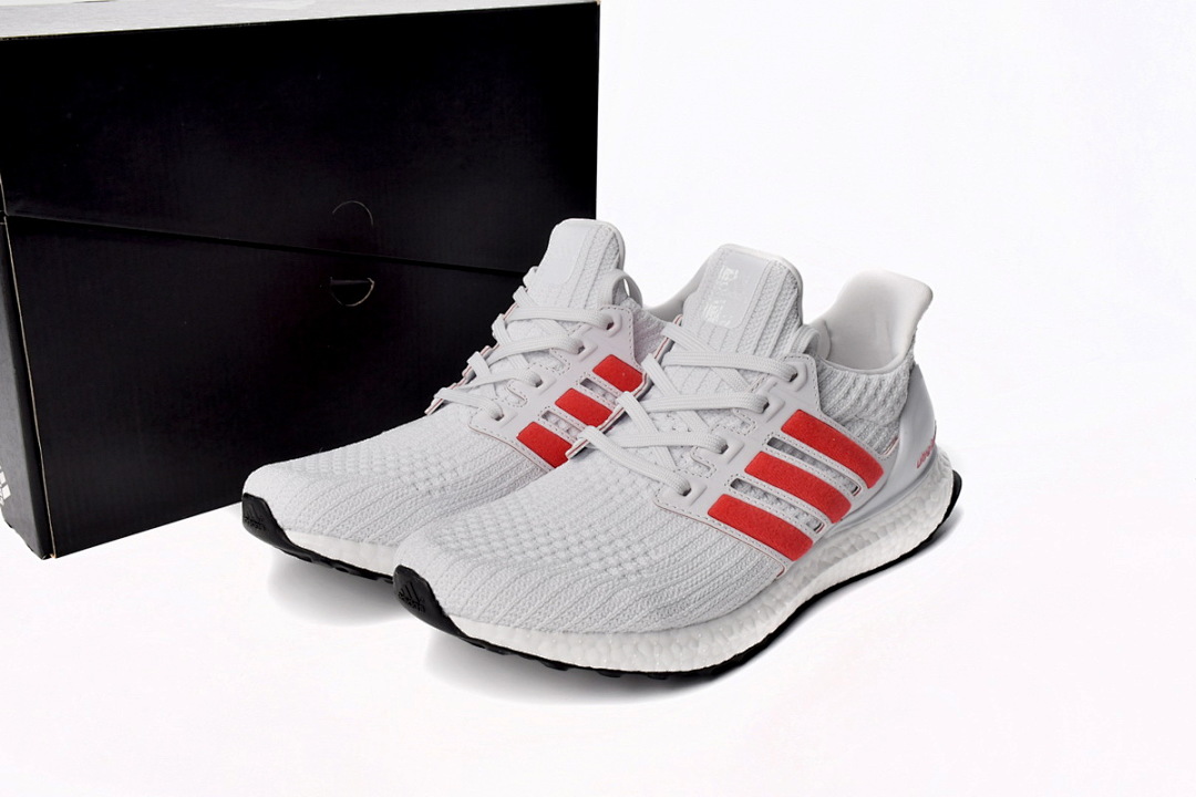 Adidas Ultraboost 4.0 White Red Sneaker