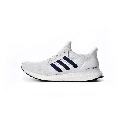 Adidas Ultraboost 4.0 White Navy Blue Sneaker 01