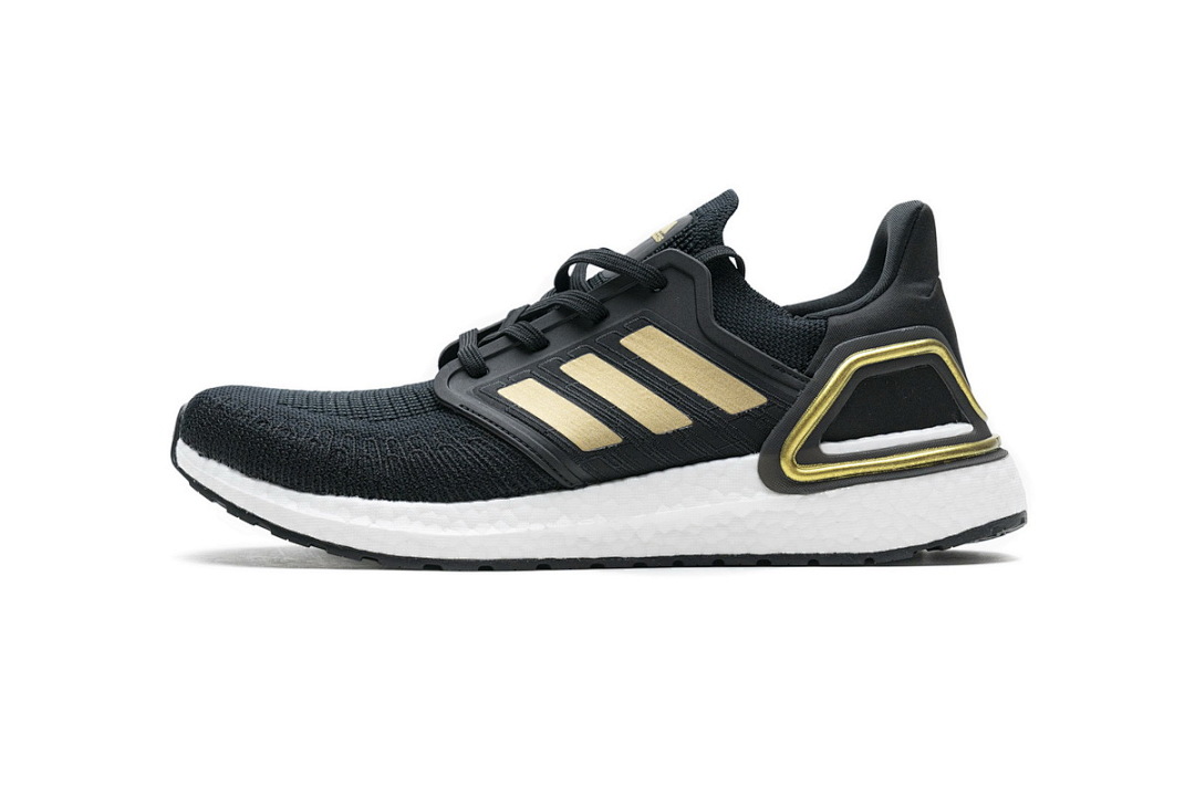  adidas Ultra BOOST 20 CONSORTIUM Black Gold Metallic Real Boo EE4393