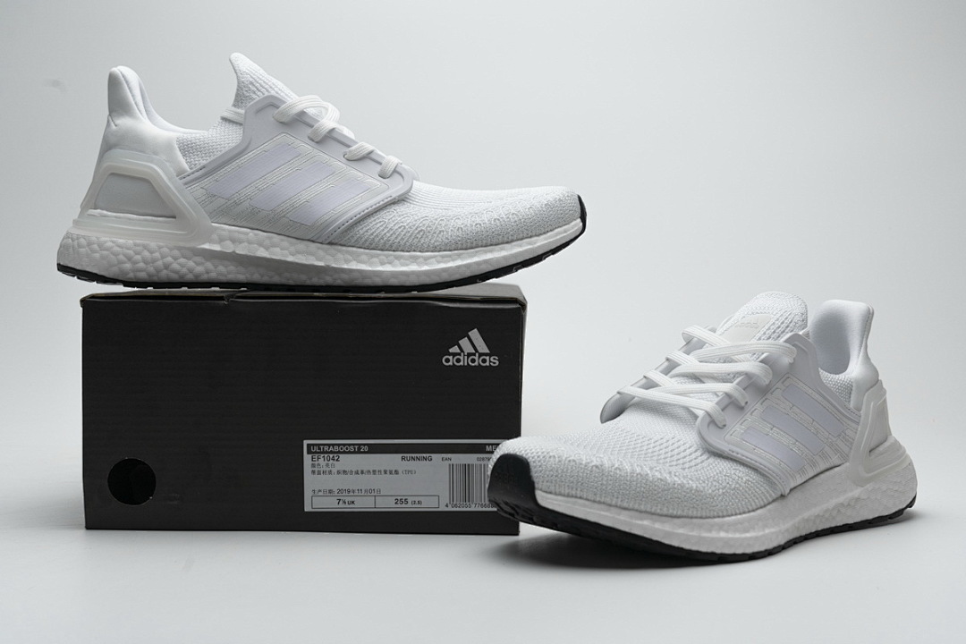  adidas Ultra BOOST 20 CONSORTIUM White Real Boost EF1042