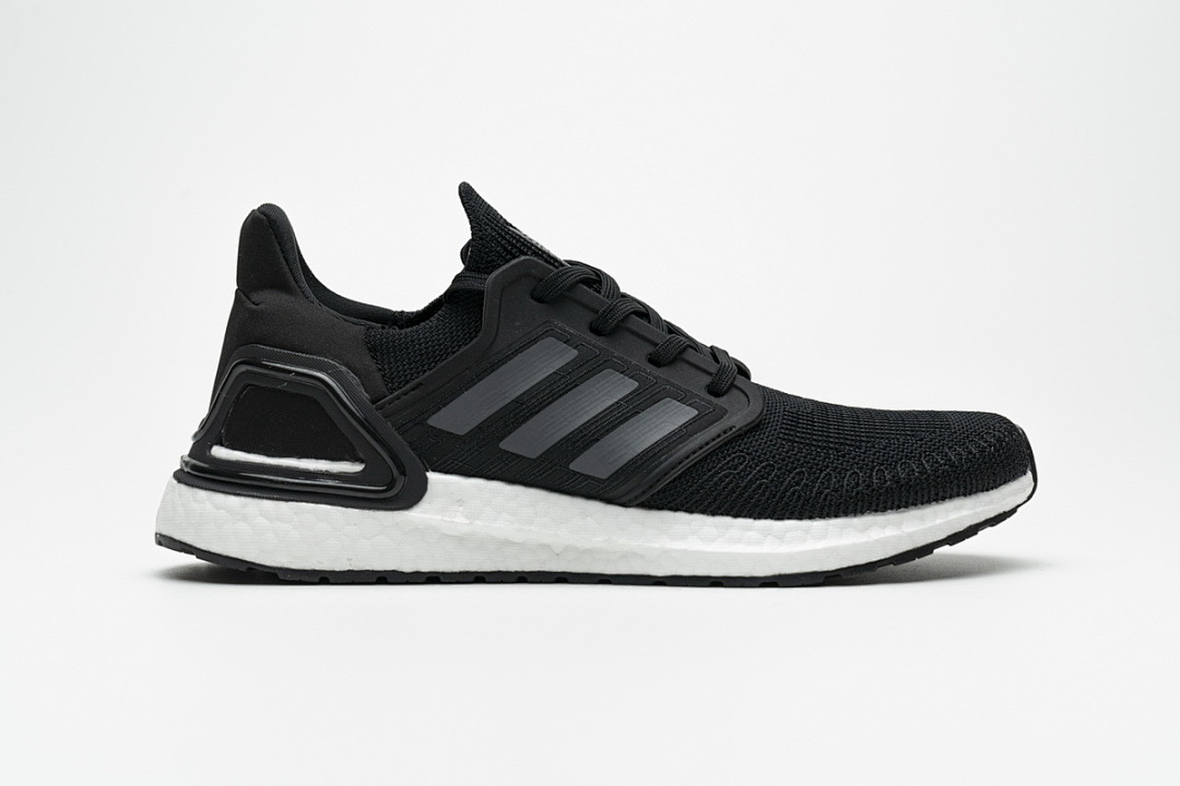  adidas Ultra BOOST 20 CONSORTIUM Black White Real Boost EF1043