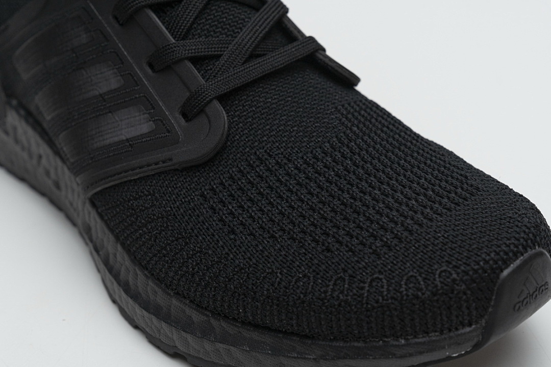  adidas Ultra BOOST 20 CONSORTIUM Triple Black Real Boost EG0691