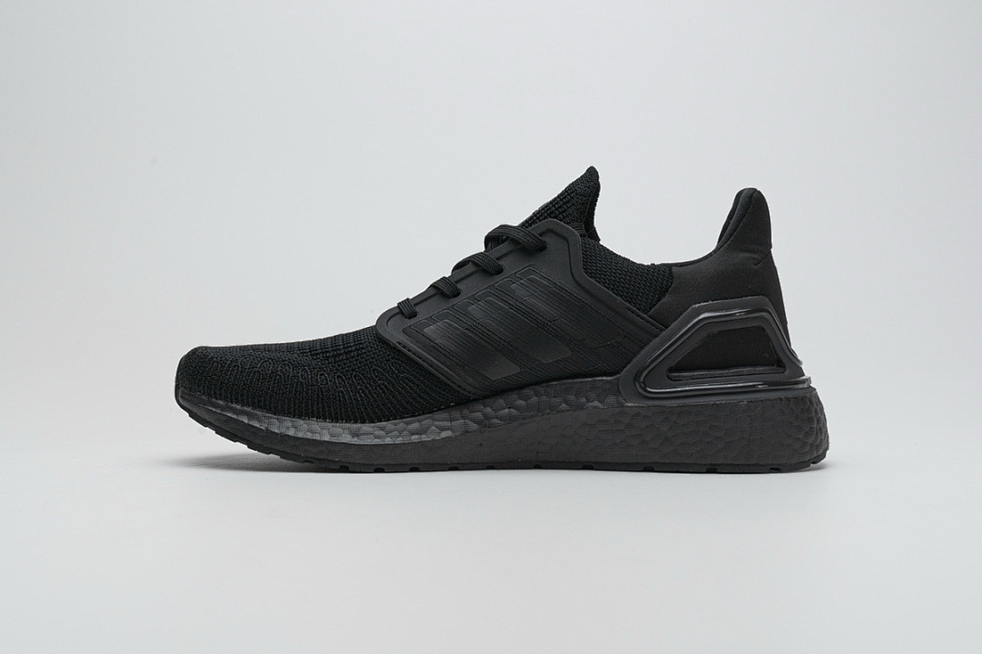  adidas Ultra BOOST 20 CONSORTIUM Triple Black Real Boost EG0691