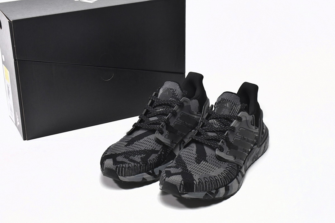  adidas Ultra Boost 20 Core Black Grey FV8329
