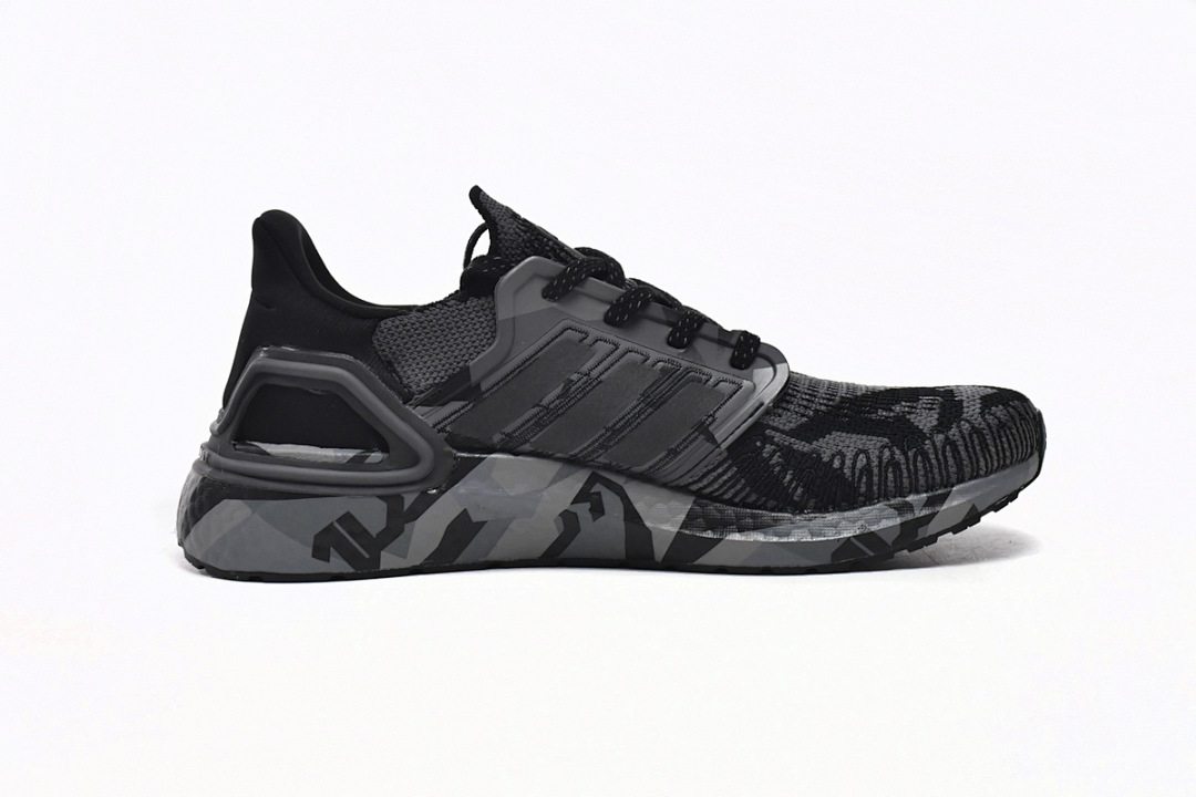  adidas Ultra Boost 20 Core Black Grey FV8329