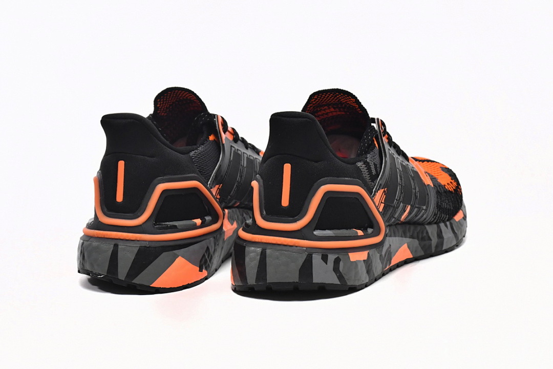 adidas Ultra Boost 20 Black Signal Orange FV8330 