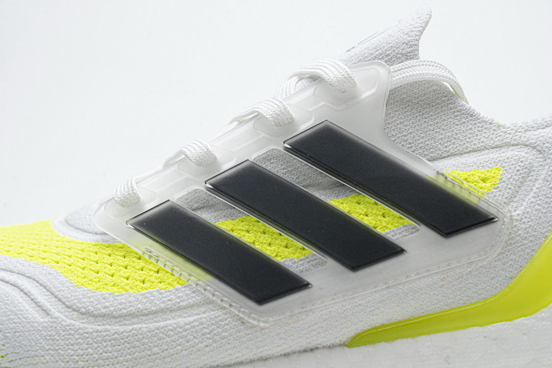  adidas Ultra Boost 2021 White Yellow Black FY0377
