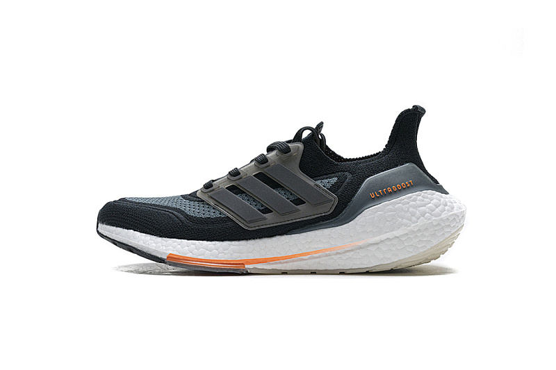  adidas Ultra Boost 2021 Black Grey Orange FY0389