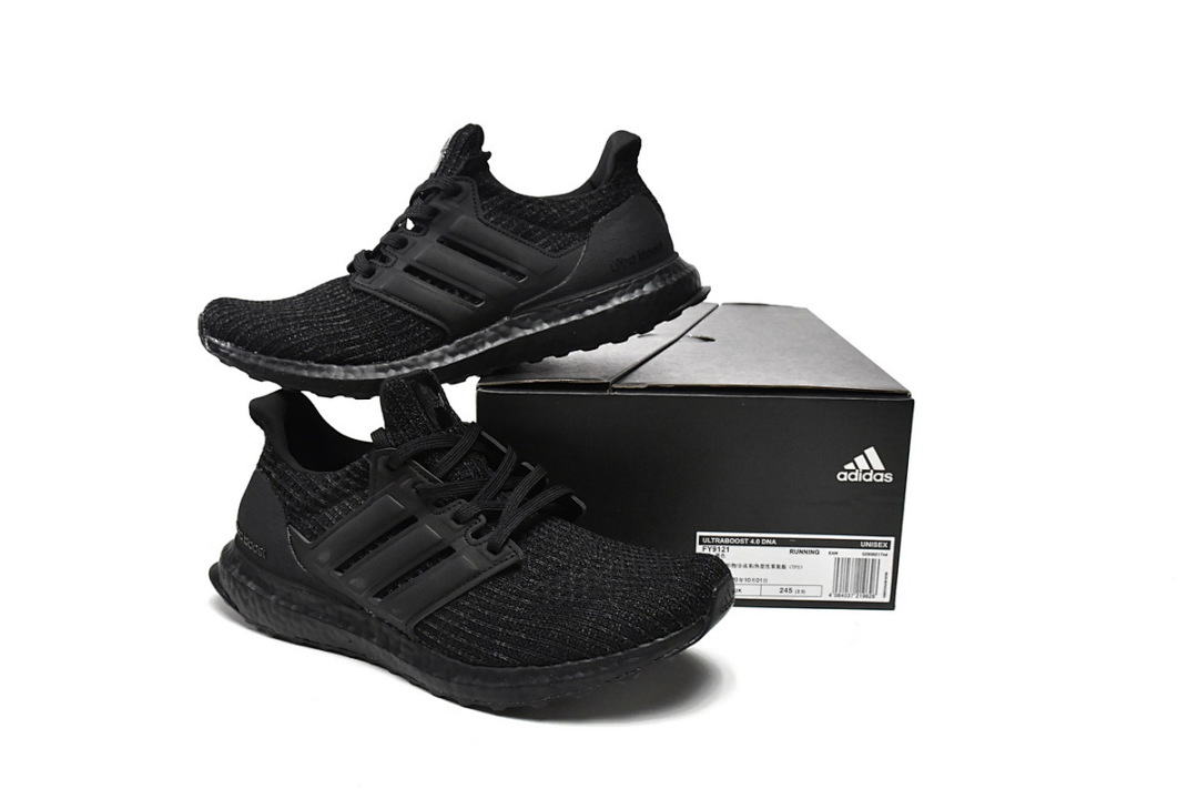 Adidas Ultraboost 4.0 Black Sneaker SKU FY9121