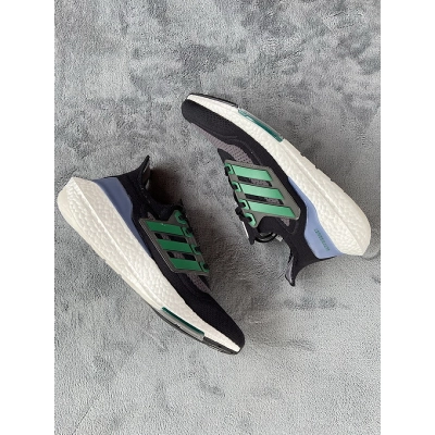  adidas Ultra Boost 2021 Black and Sub Green FZ1923 01
