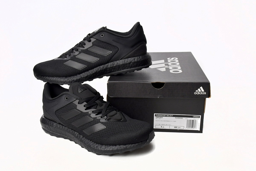 GW3500 adidas Pure Boost 21 All Black
