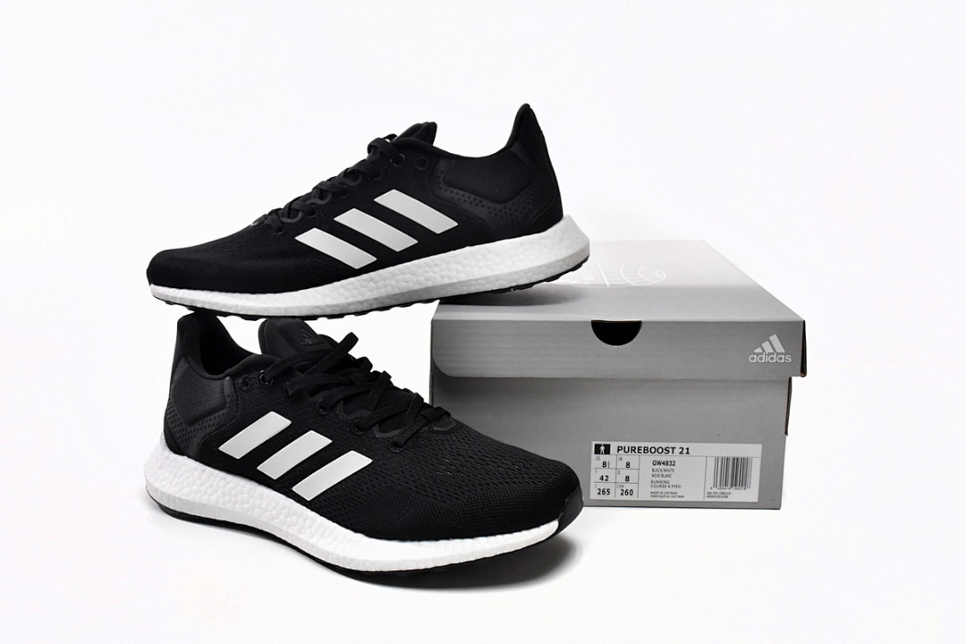 GW4832 adidas Pure Boost 21 Black White