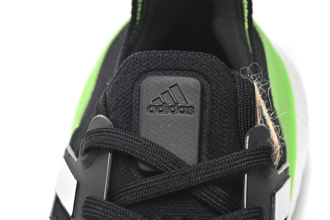  adidas Ultra Boost 2022 Black Solar Green GX6640