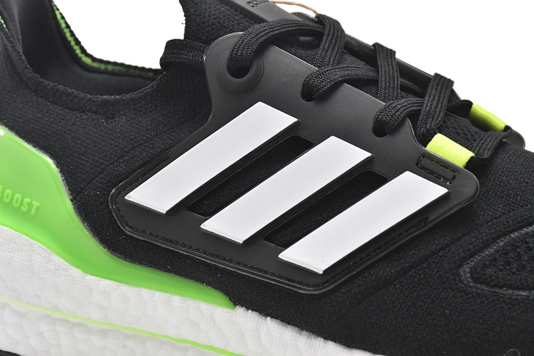  adidas Ultra Boost 2022 Black Solar Green GX6640