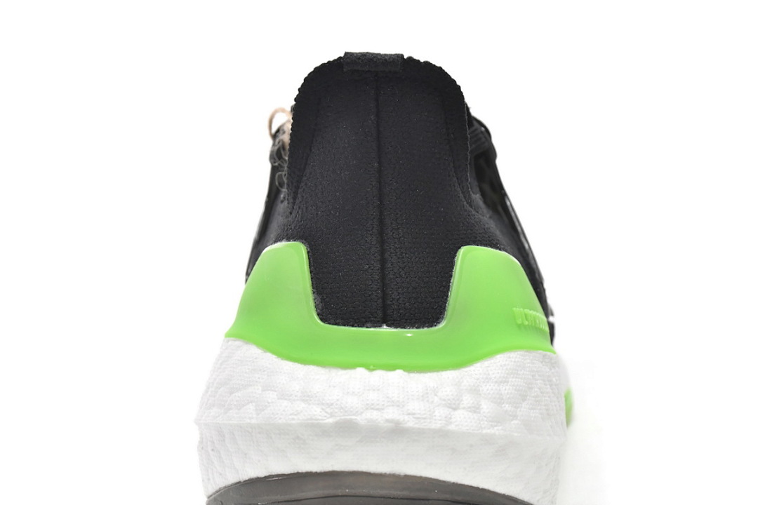  adidas Ultra Boost 2022 Black Solar Green GX6640