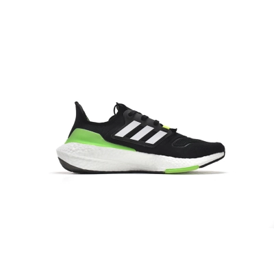  adidas Ultra Boost 2022 Black Solar Green GX6640 02