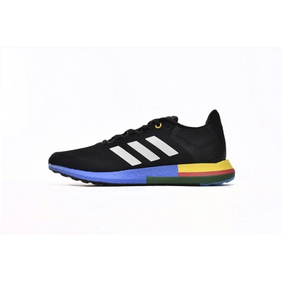 GY5103 adidas Pure Boost 21 Splicing Black 01