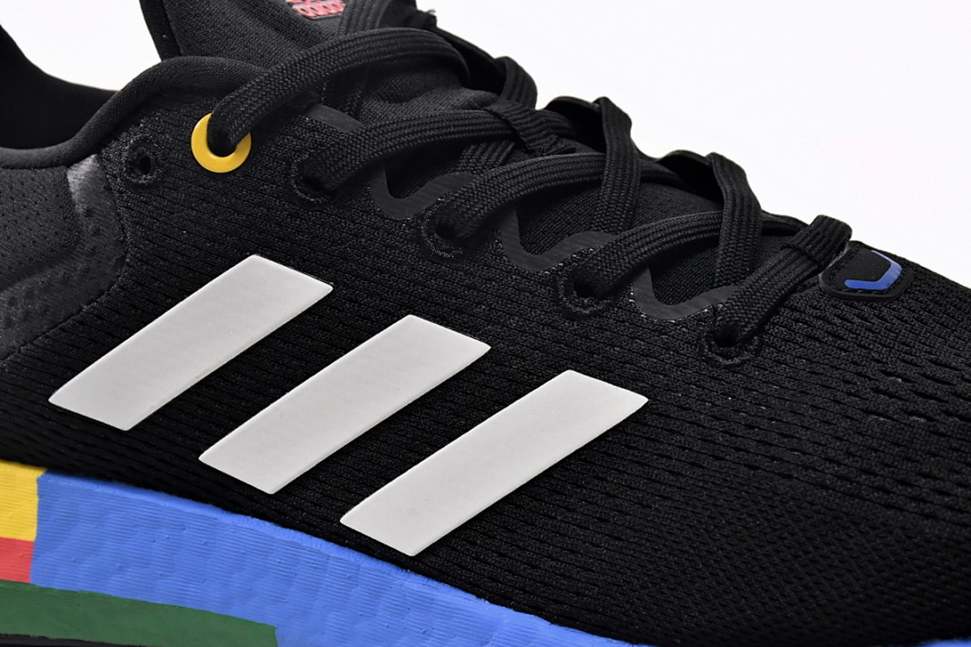 GY5103 adidas Pure Boost 21 Splicing Black