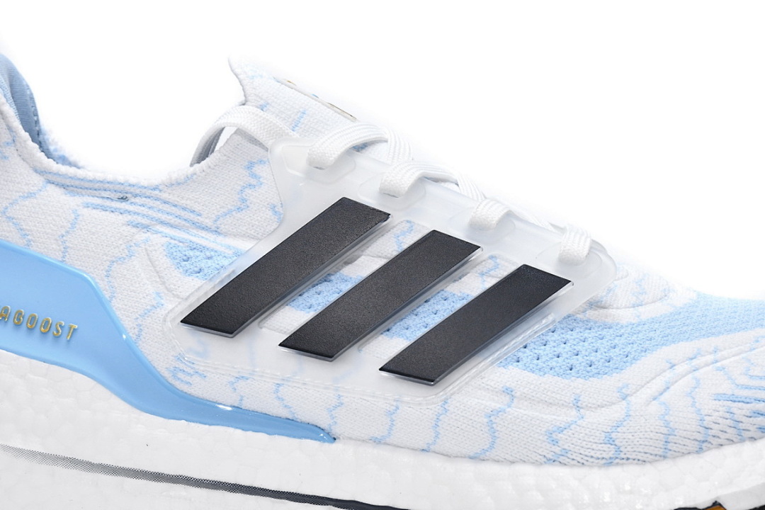 adidas Ultra Boost 2021 White ice blue GZ7120 