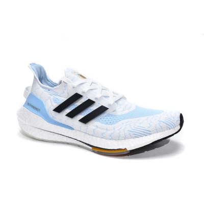 adidas Ultra Boost 2021 White ice blue GZ7120  02