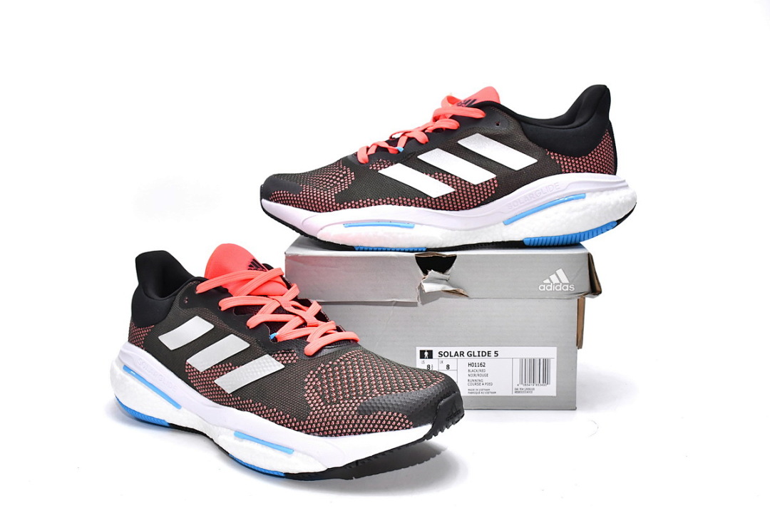  adidas Solar Glide 5 Carbon Silver Metallic Turbo H01162