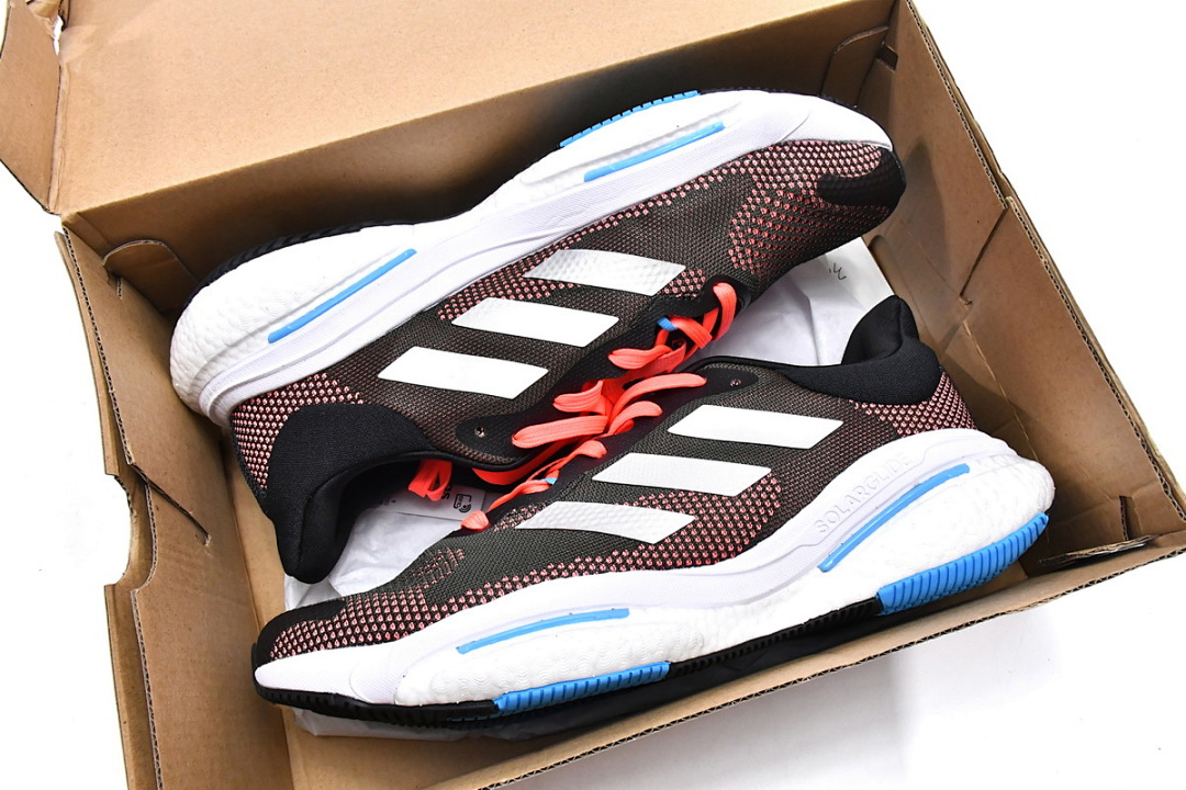  adidas Solar Glide 5 Carbon Silver Metallic Turbo H01162