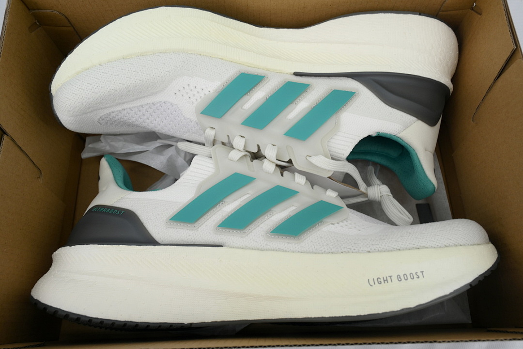 JQ2903 Adidas Ultraboost 5 White Light Green