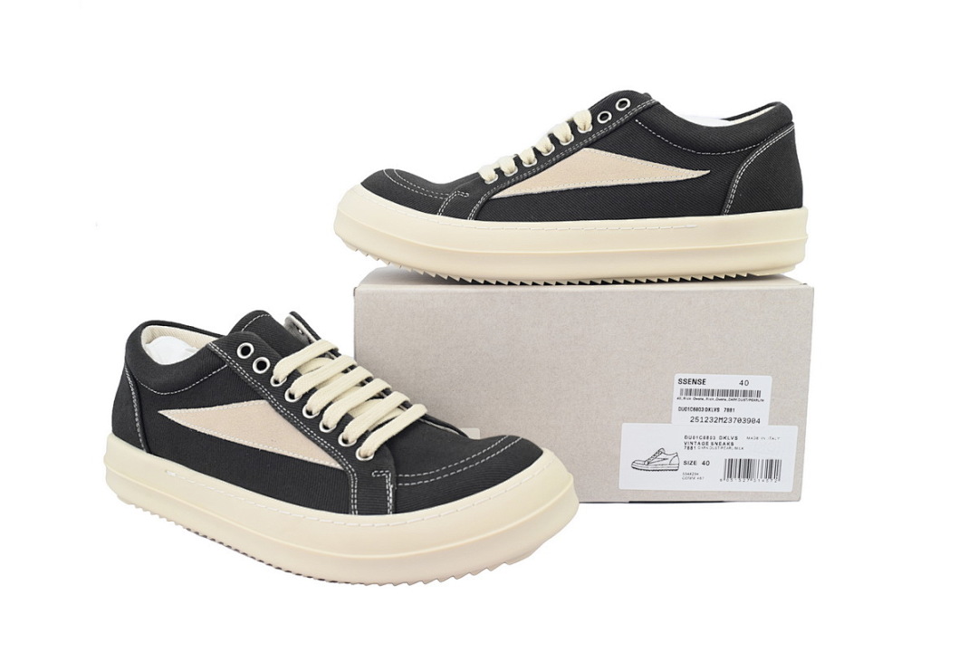Rick Owens DRKSHDW Black and White
