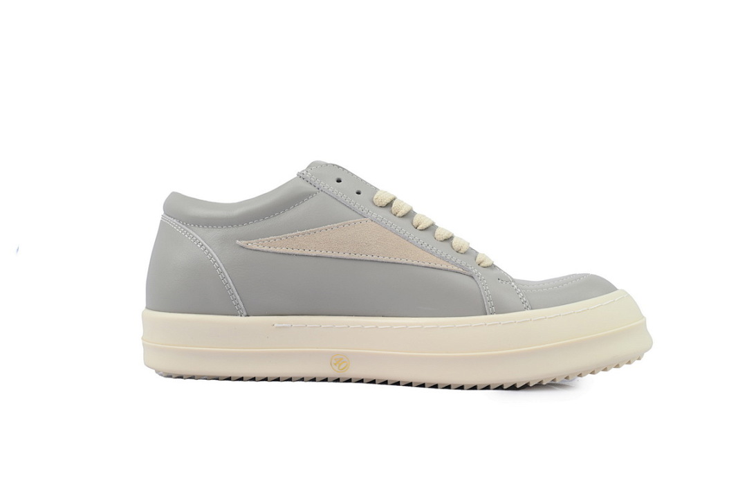 Rick Owens Lido Vintage Leather Sneakers