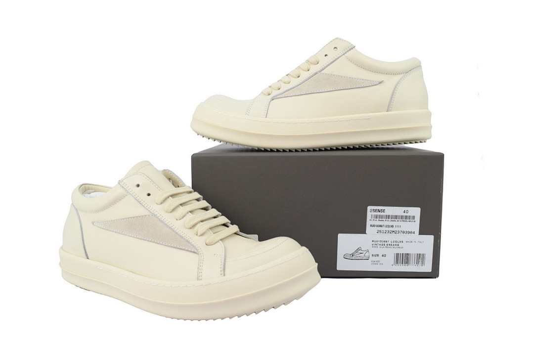 Rick Owens Wmns Lido Vintage Low