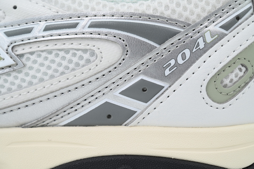Silver Metallic Sage Green