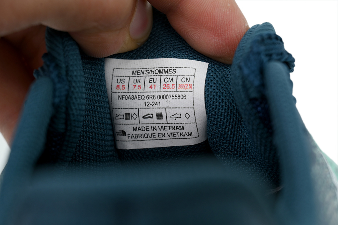 The North Face Vectiv Enduris 4 Light Green Teal Navy A8AEQ6R8-241