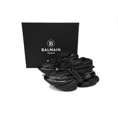 YM1VJ309 BALMAIN Multikolor Buty sportowe Black 02