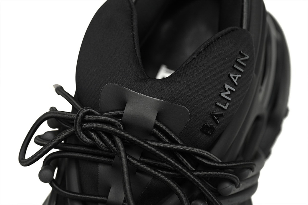 YM1VJ309 BALMAIN Multikolor Buty sportowe Black