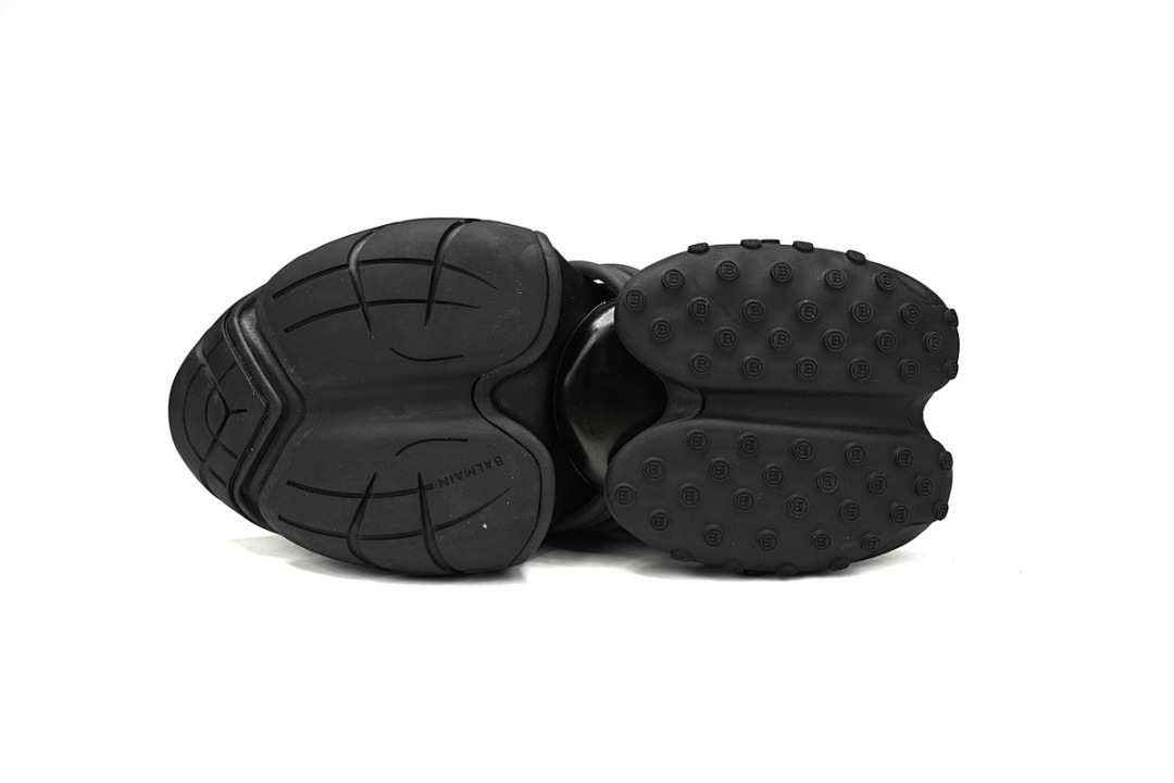 YM1VJ309 BALMAIN Multikolor Buty sportowe Black